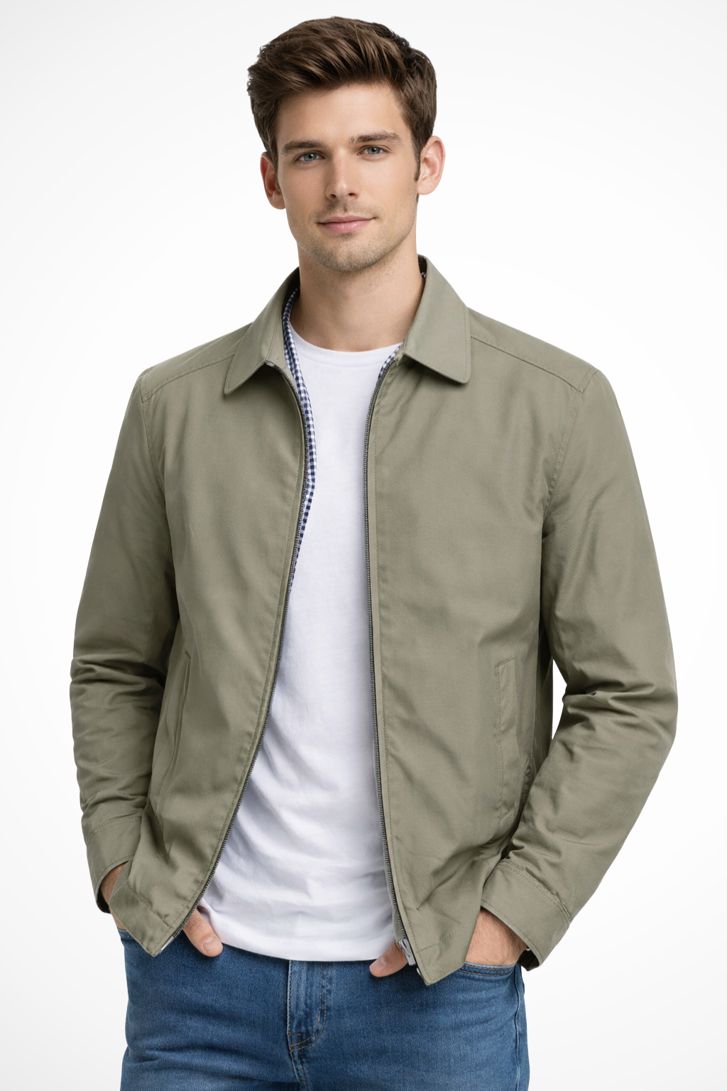 Veste Stylée Homme, à col