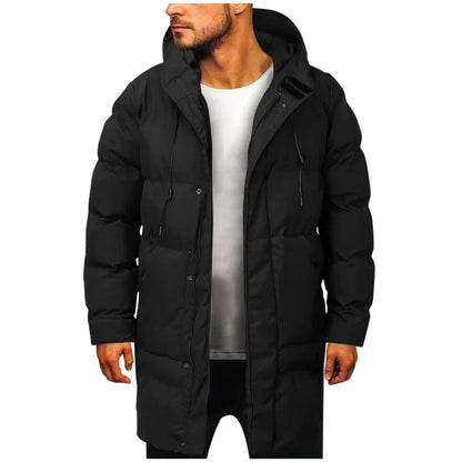 Veste Chaude à Capuche Matelassée Homme