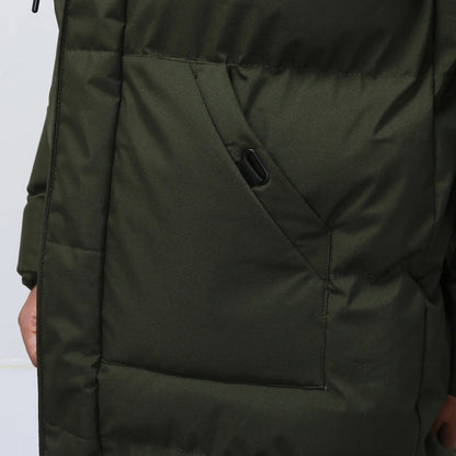 Veste Chaude à Capuche Matelassée Homme