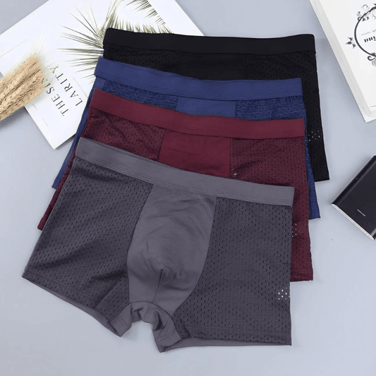 Short Homme boxer respirant confort toutes saisons
