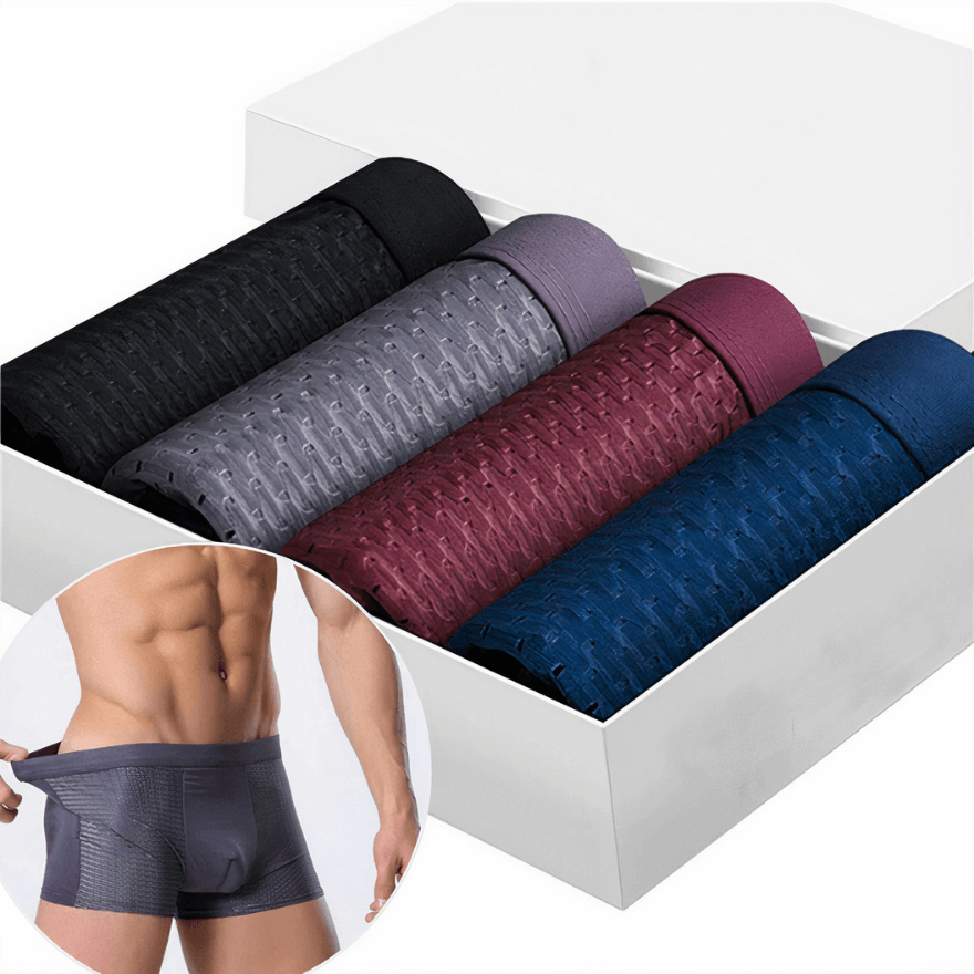 Short Respirant Homme – Noir et bleu et gris et rouge lot de