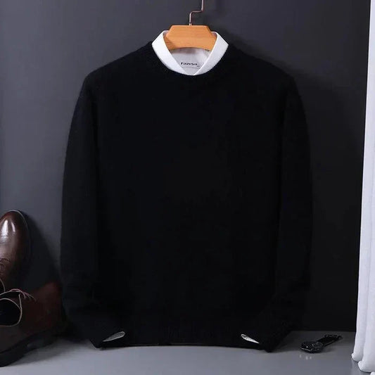 Pull Homme ample luxueux warmth – coloris Noir