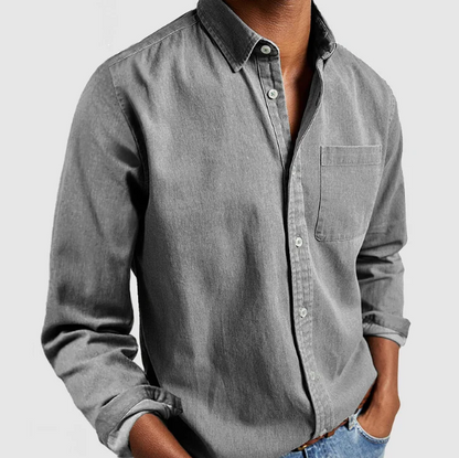 Chemise Décontractée en Jean Douce Homme