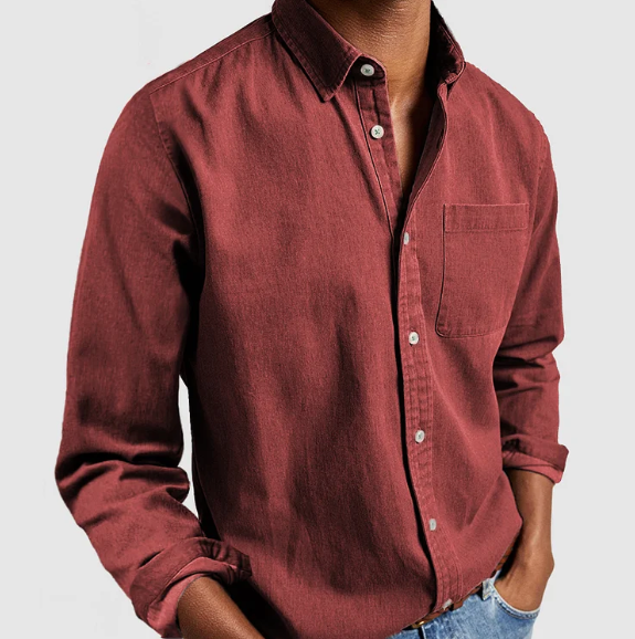 Chemise Décontractée en Jean Douce Homme