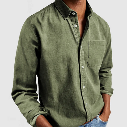 Chemise Décontractée en Jean Douce Homme