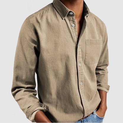 Chemise Décontractée en Jean Douce Homme