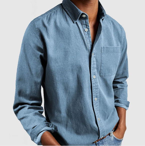 Chemise Décontractée en Jean Douce Homme