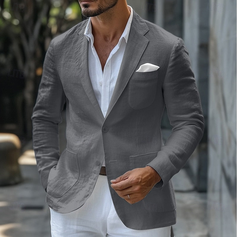Veste Classique Élégante Homme