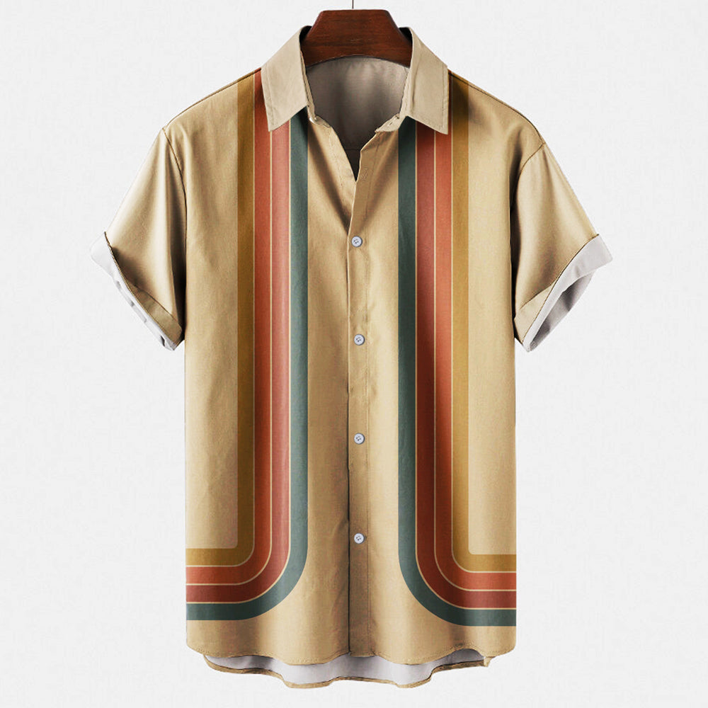 Chemise Classique Rétro Polyvalente Homme
