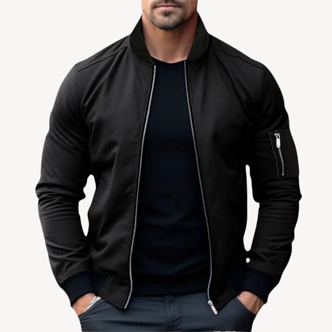 Veste Classique Polyvalente Stylée Homme, zippé