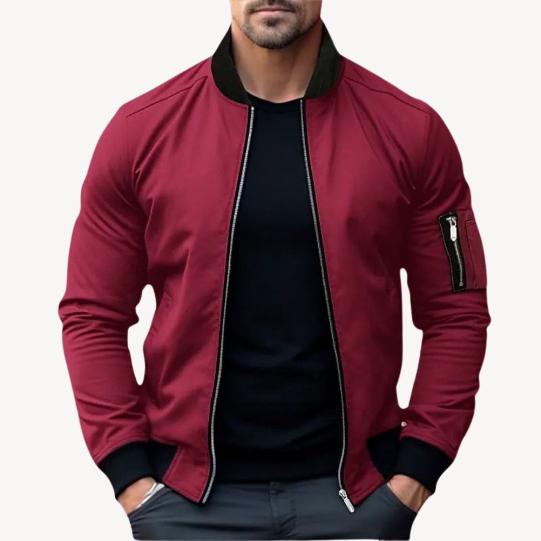 Veste Classique Polyvalente Stylée Homme, zippé