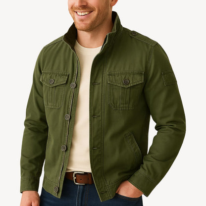 Veste Militaire Homme – Beige