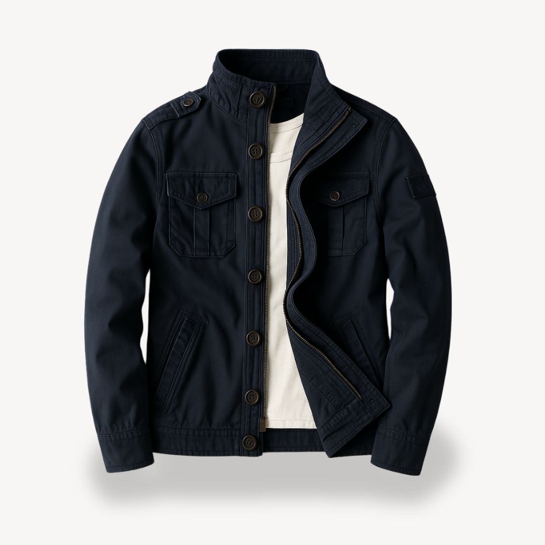 Veste Militaire Homme – Beige