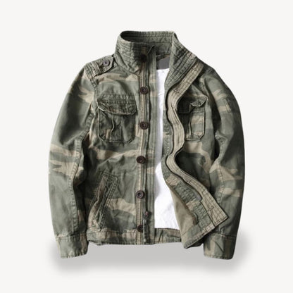 Veste Militaire Homme – Beige
