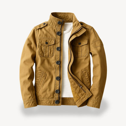 Veste Militaire Homme – Beige