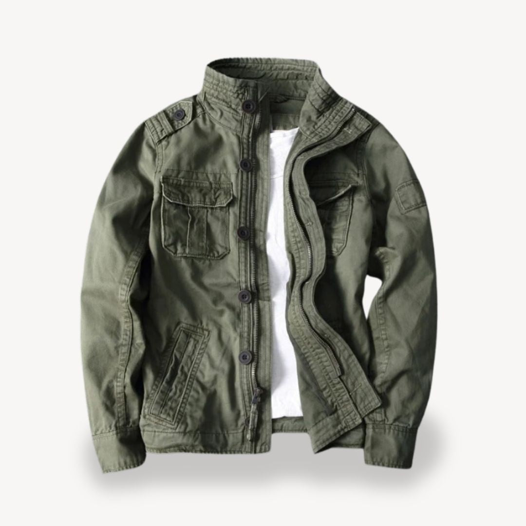 Veste Militaire Homme – Beige