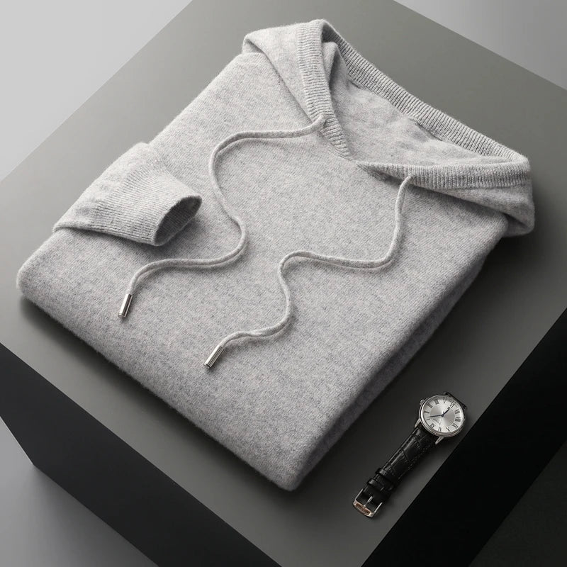 Sweat à Capuche Luxe Réglable Homme