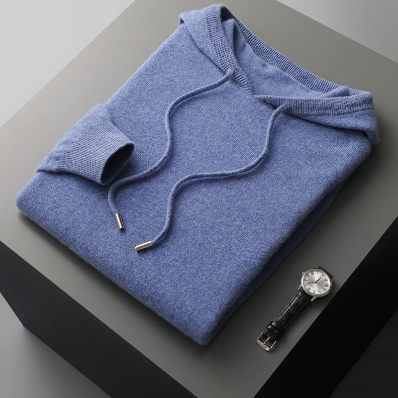 Sweat à Capuche Luxe Réglable Homme