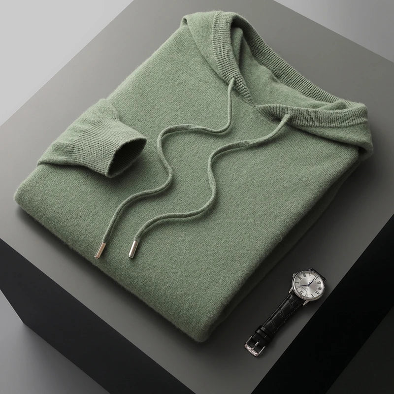 Sweat à Capuche Luxe Réglable Homme