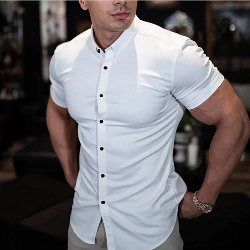 Chemise Ajustée Polyvalente Homme