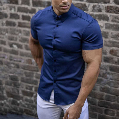Chemise Ajustée Polyvalente Homme