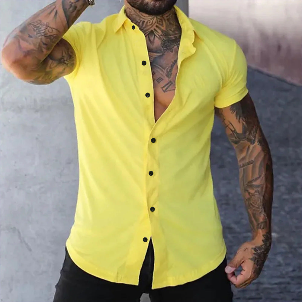 Chemise Ajustée Polyvalente Homme