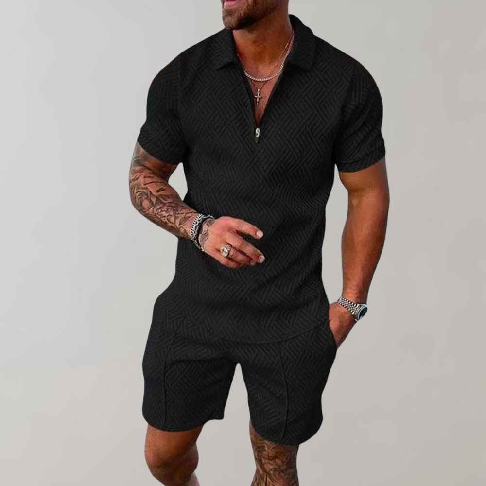 Ensemble Polo et Short d'Été Homme