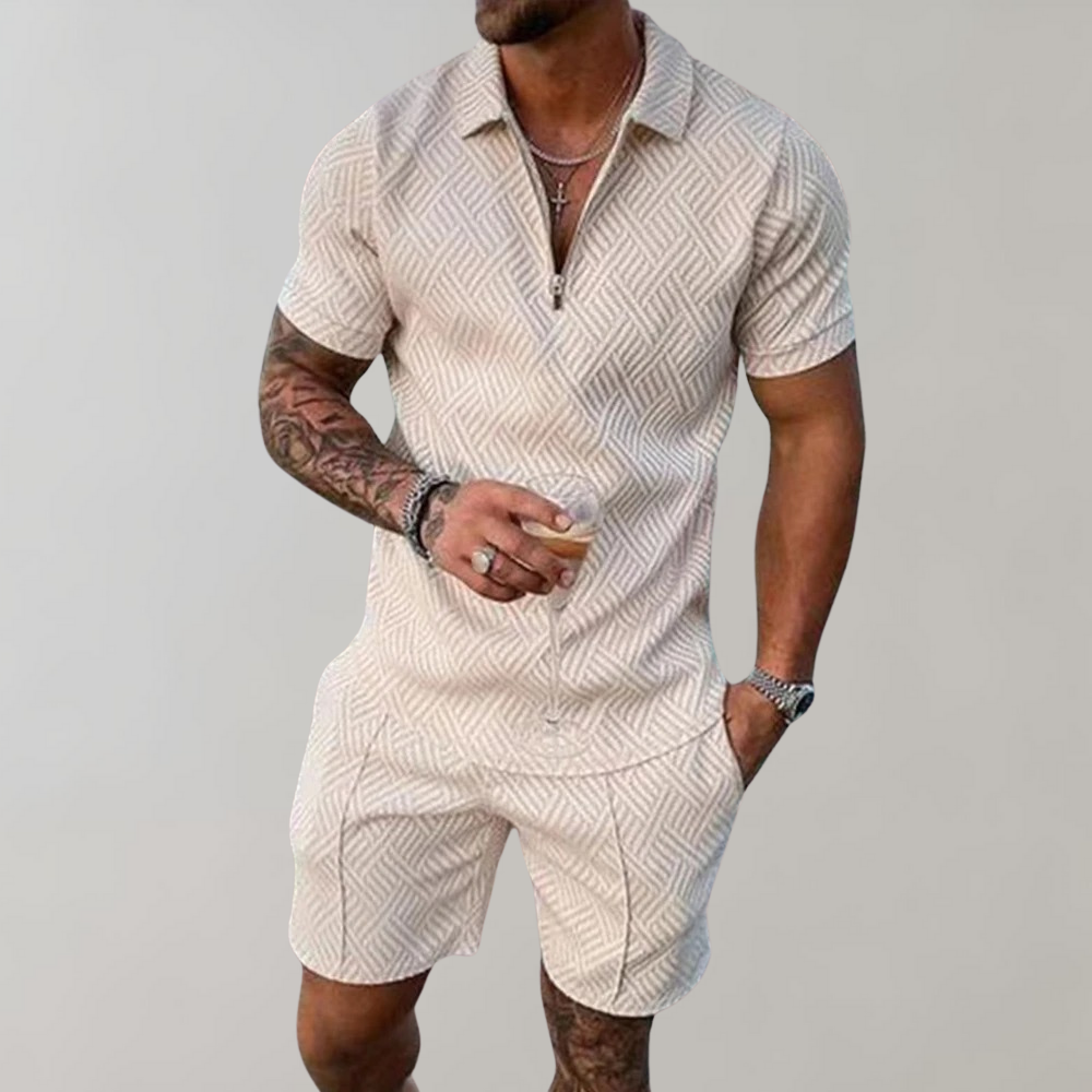 Ensemble Polo et Short d'Été Homme