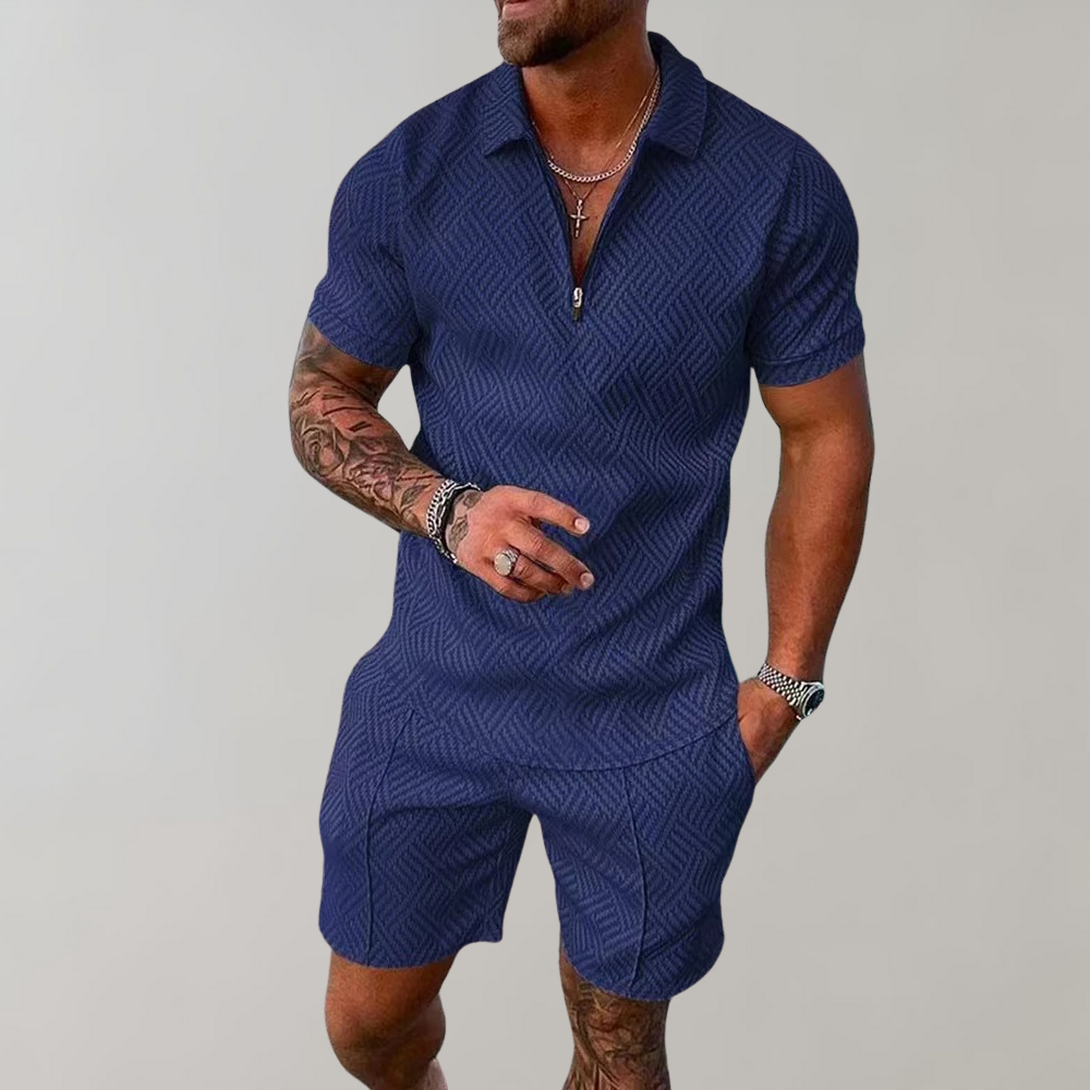 Ensemble Polo et Short d'Été Homme