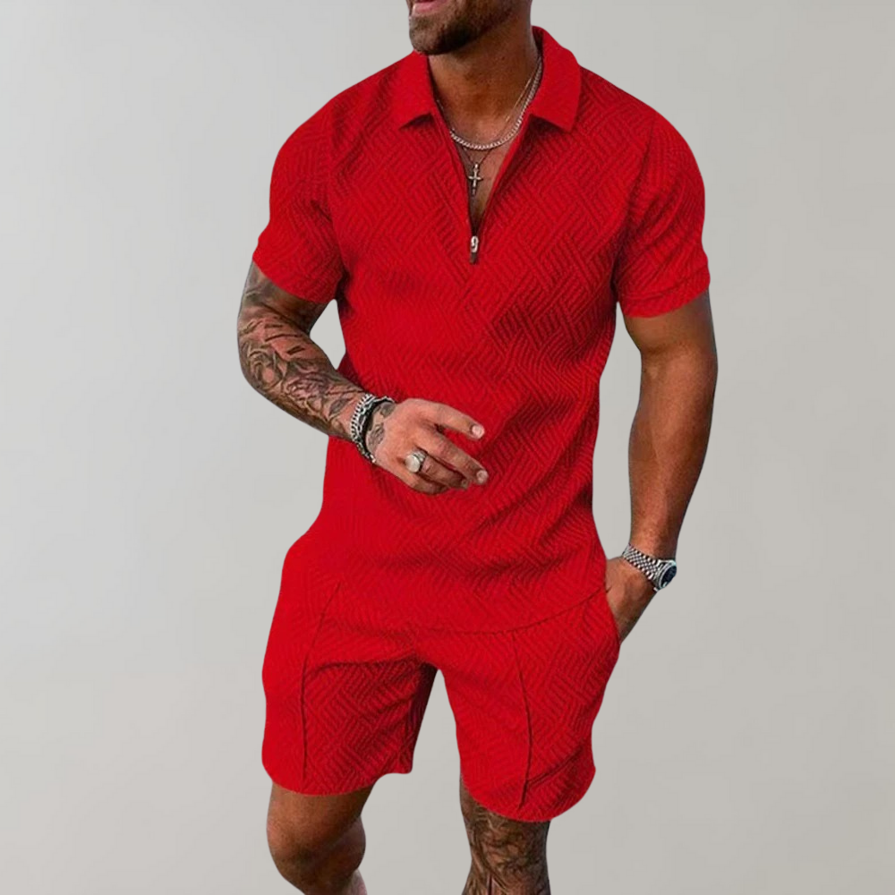 Ensemble Polo et Short d'Été Homme