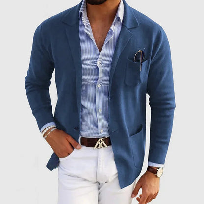 Blazer Cintré Décontracté Homme, avec poches