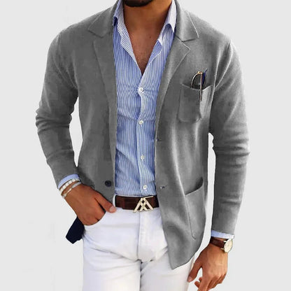 Blazer Cintré Décontracté Homme, avec poches