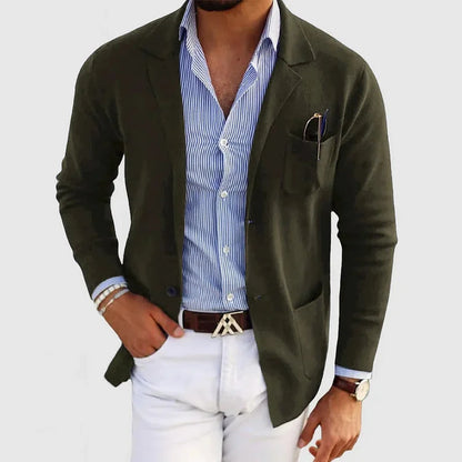 Blazer Cintré Décontracté Homme, avec poches