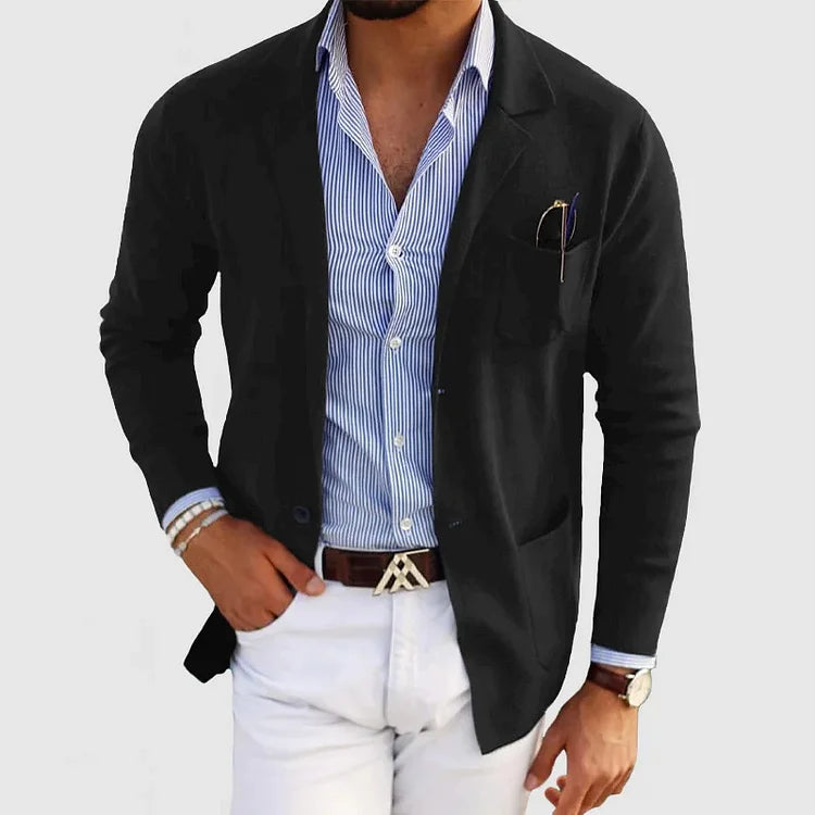 Blazer Cintré Décontracté Homme, avec poches