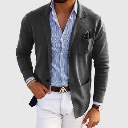 Blazer Cintré Décontracté Homme, avec poches