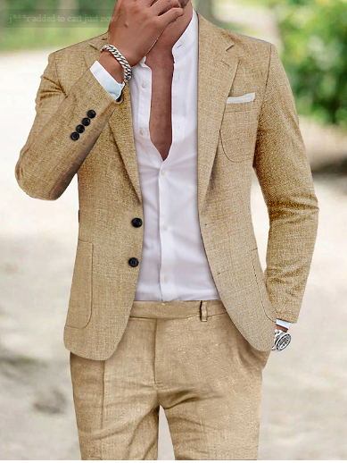 Costume Cintré Homme, à revers