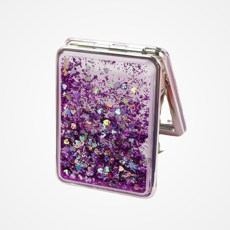 Miroir de Poche Paillettes