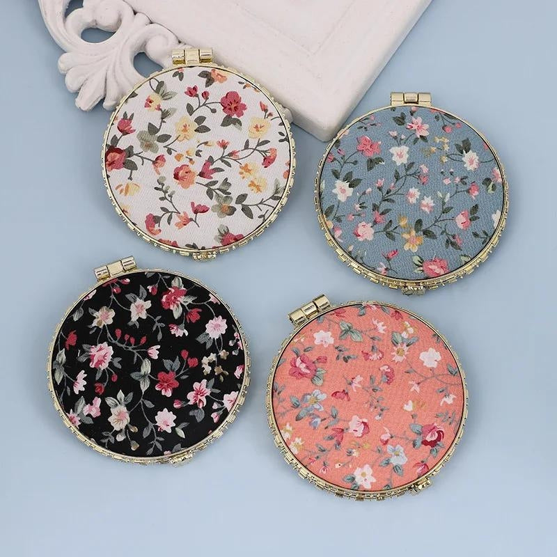 Miroir De Poche Tissu