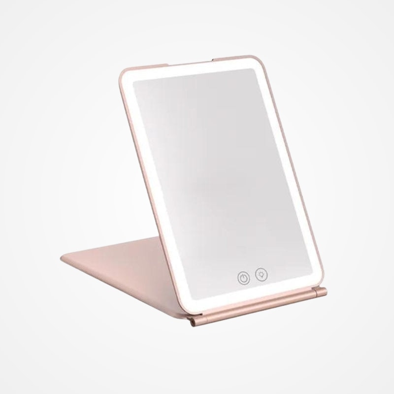 Miroir Led Zoom Portable