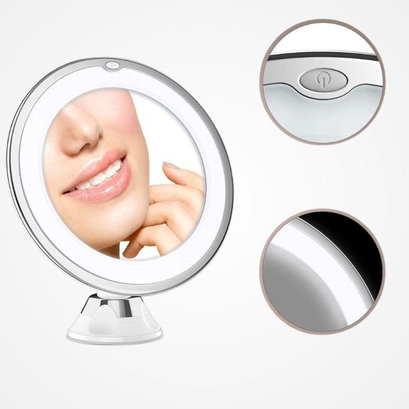 Miroir Lumineux Grossissant