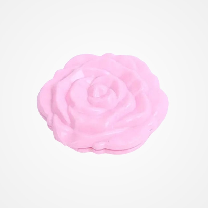 Miroir de Poche Rose Élégant Pliant Compact pour Retouches Voyage | Le Sac du Voyageur
