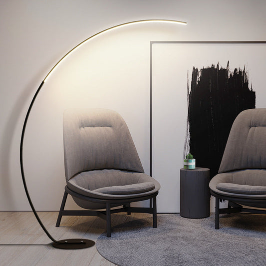 Ardorus Modern Black LED Floor Lamp for Home – coloris Black