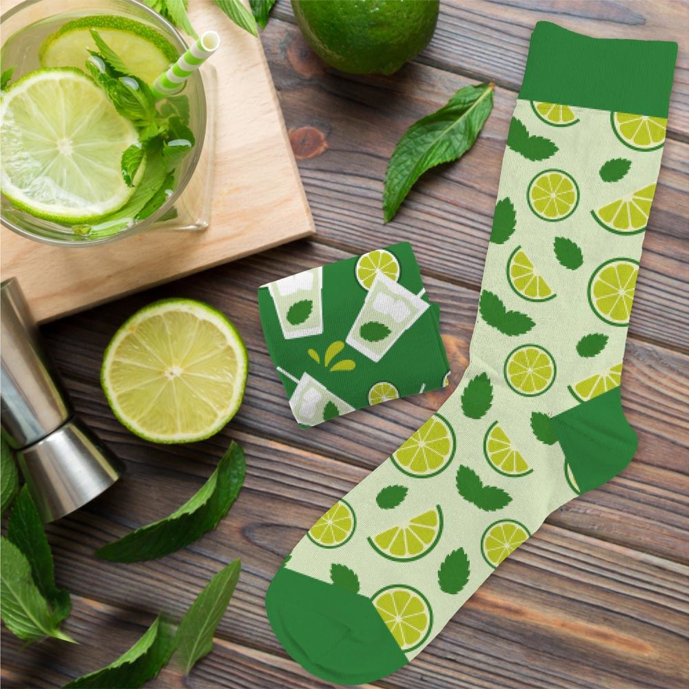 Chaussettes -  Mojito / Citron