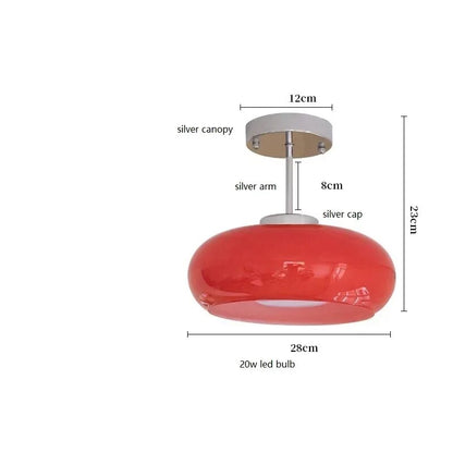 Lumière Élégante Lustres LED en Verre Transparent – photo 4