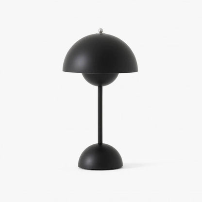 Lampe de Table LED Portative Flowerpot – coloris Noir