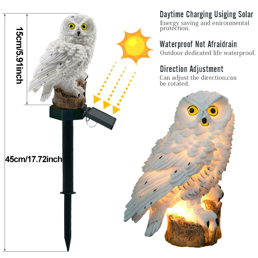 Ensemble Lampe d'Extérieur Solaire, LED