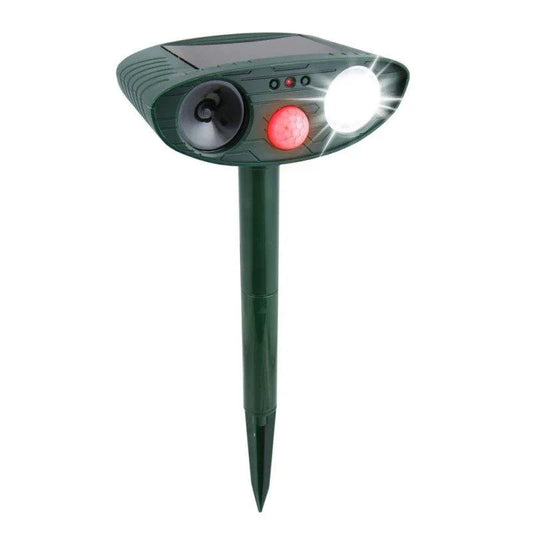 Outdoor Solar-Powered Ultrasonic Deer Repeller for Gardens