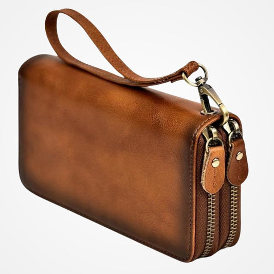 Portefeuille De Voyage Homme Cuir