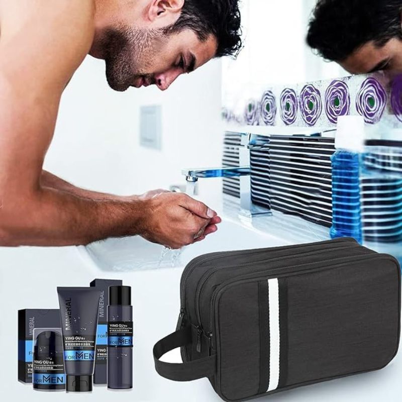 CAPSULIA - Petite Trousse De Toilette Homme Voyage