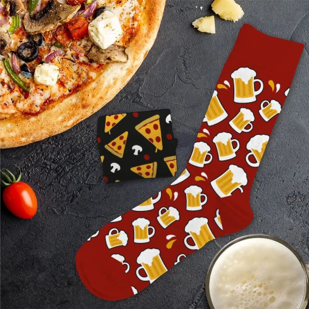 Chaussettes - Pizza Biere